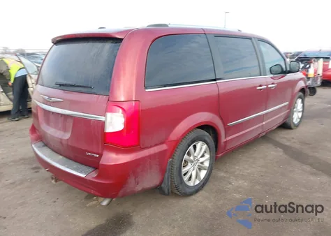 2016 Chrysler Town & Country Limited Platinum из США, поврежденный, VIN 2C4RC1GG2GR174563